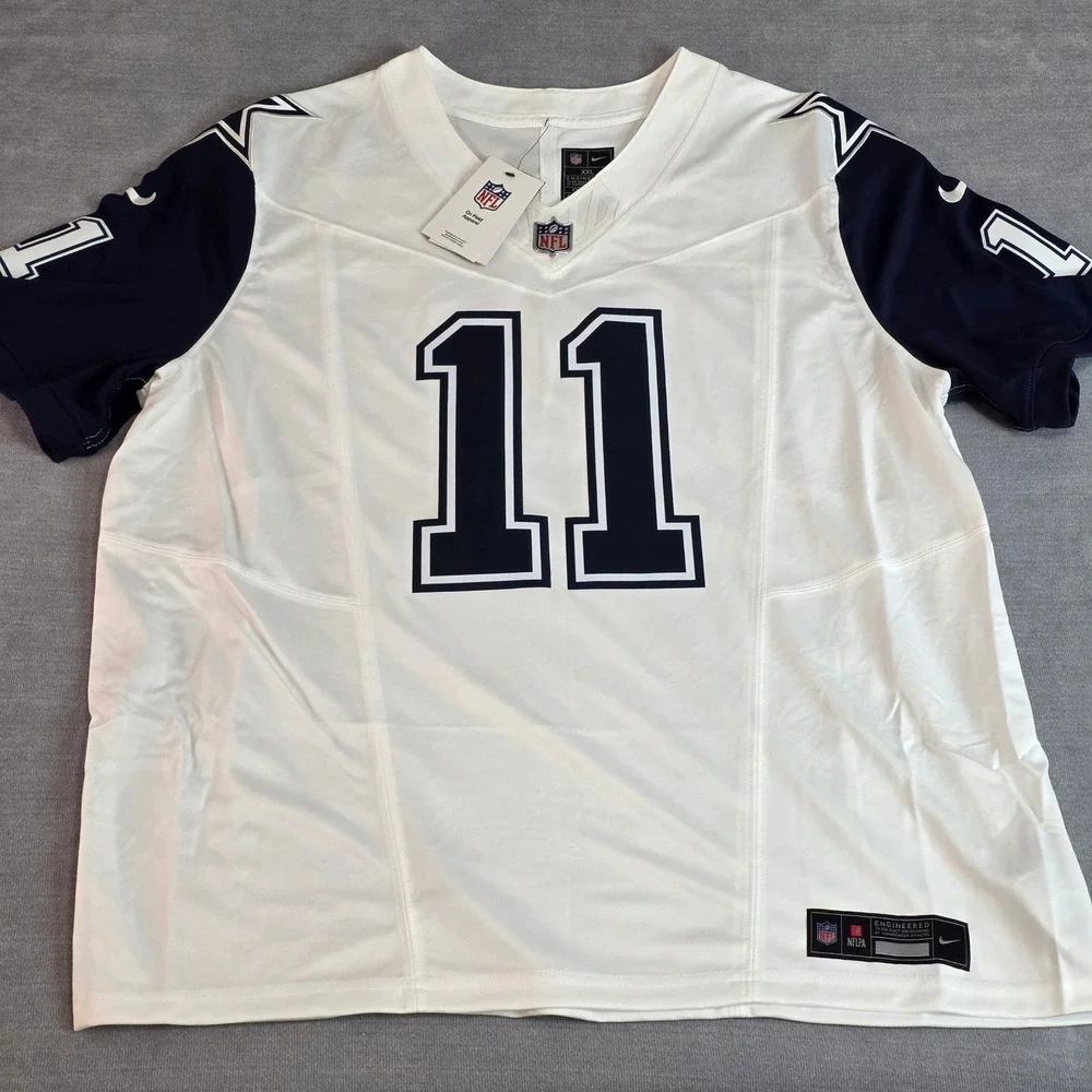 Nike Dallas Cowboys Jersey Mens XXL White Micah Parsons 11 NFL Football New